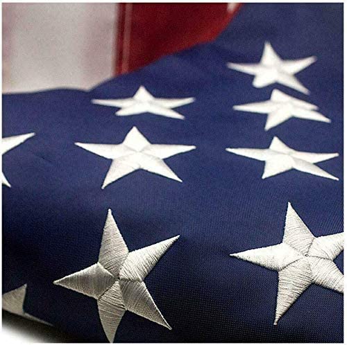 3x5 American Flag Outdoor Heavy Duty Embroidered Stars USA Flag